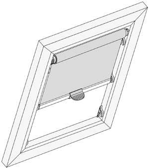 Dachfenster Rollo Basic