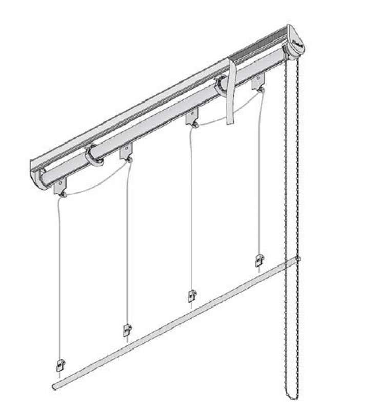 Raffrollosystem Comfort