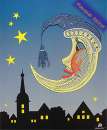 Fensterbild Mond